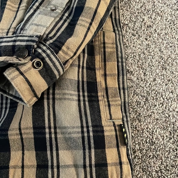 Hooded lined flannel jacket XL - Picture 4 of 6